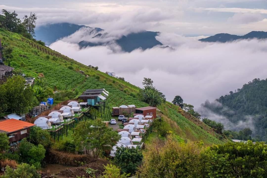 ภูวินคาเฟ่ โฮมสเตย์ Phuwin Cafe Homestay Mon Jam Екстериор снимка